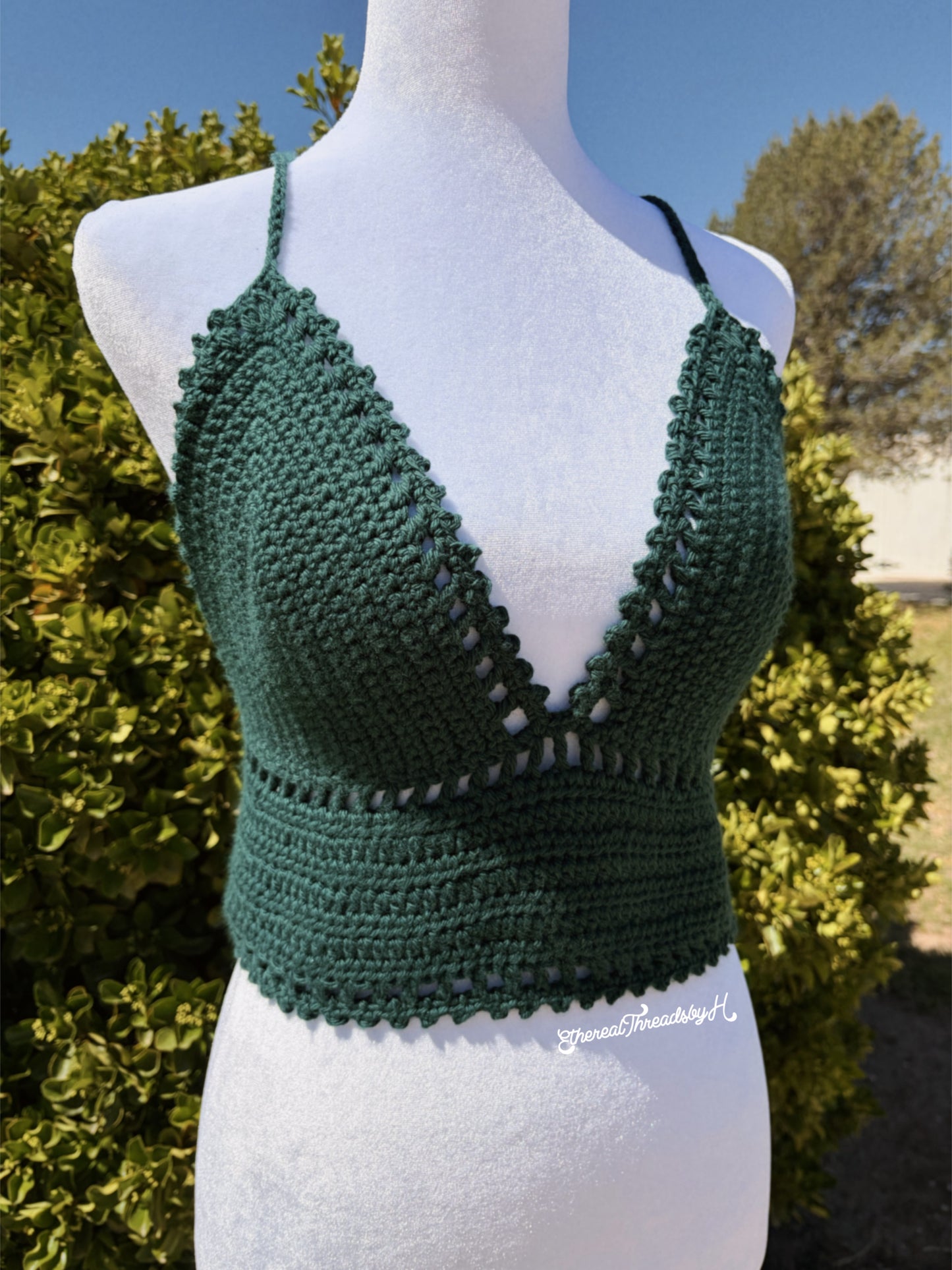 Teal Mabel Top Size M