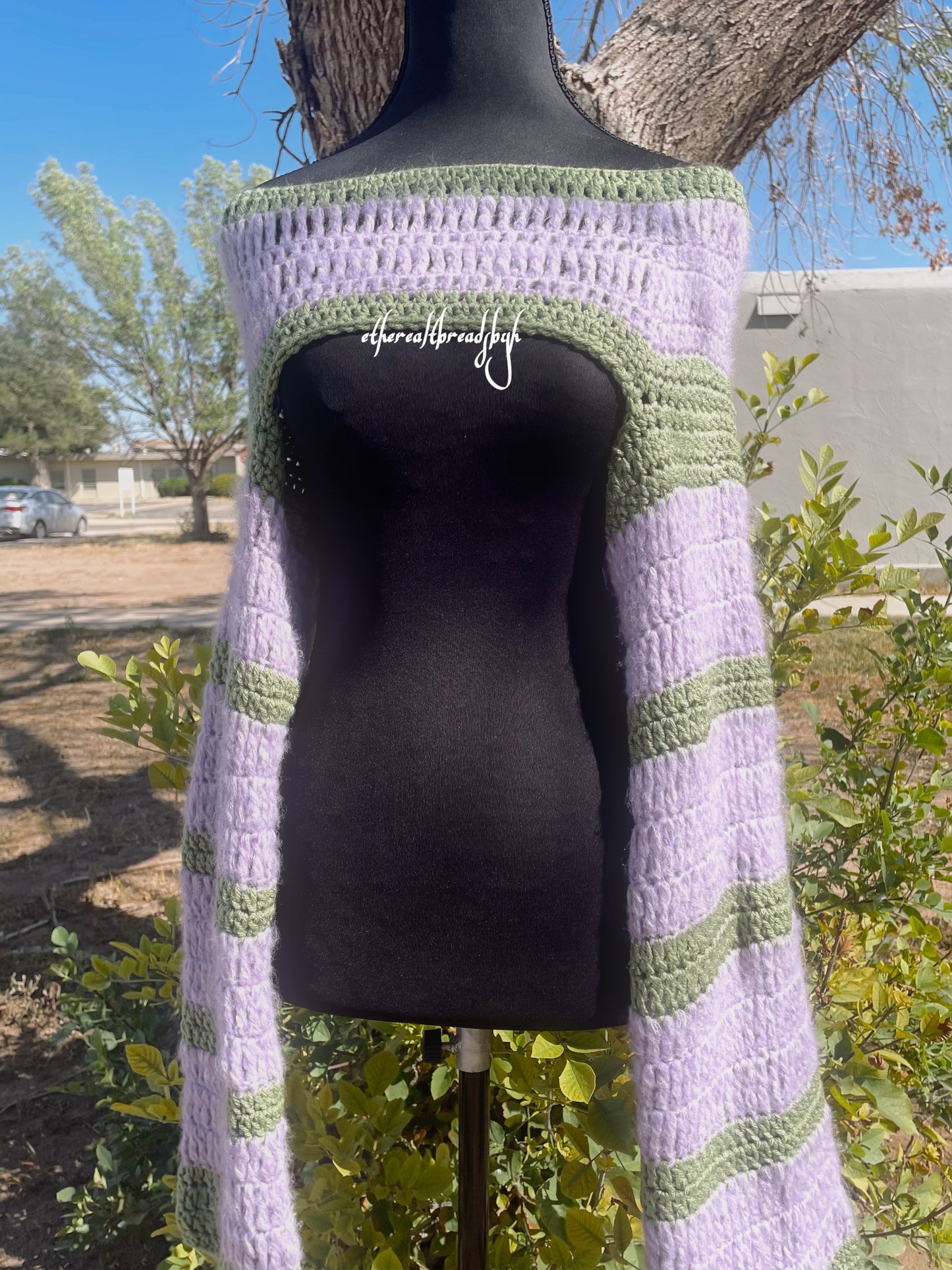 Lavender Fields Ethereal Bolero Size L