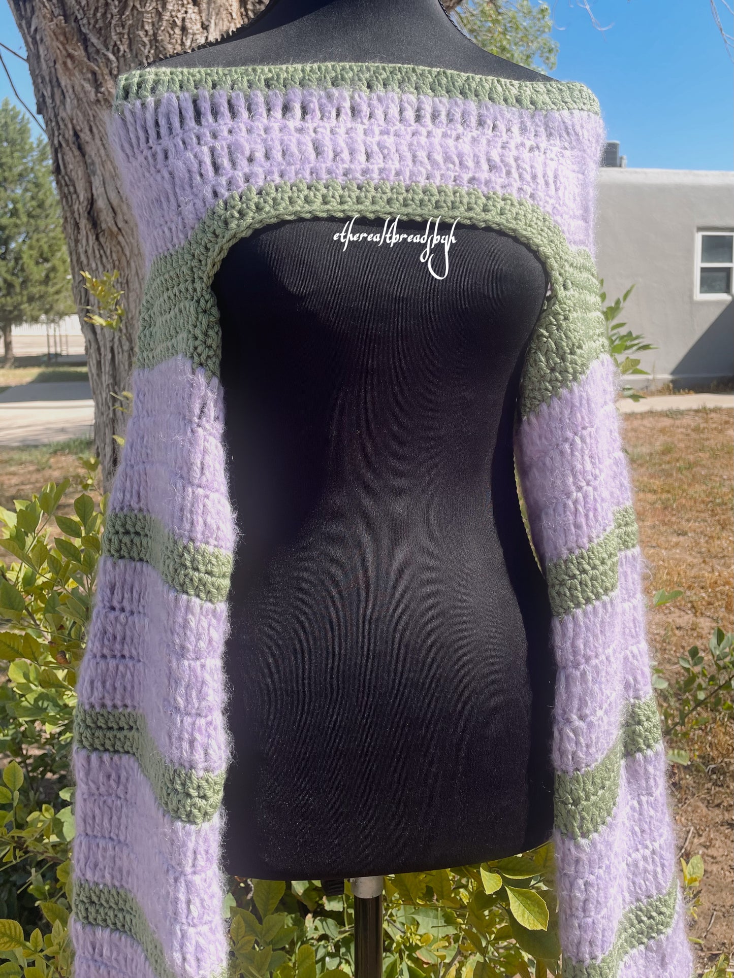 Lavender Fields Ethereal Bolero Size L