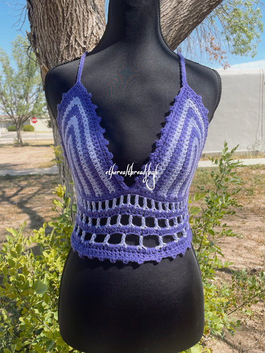 Purple Haze Lola Top Size M