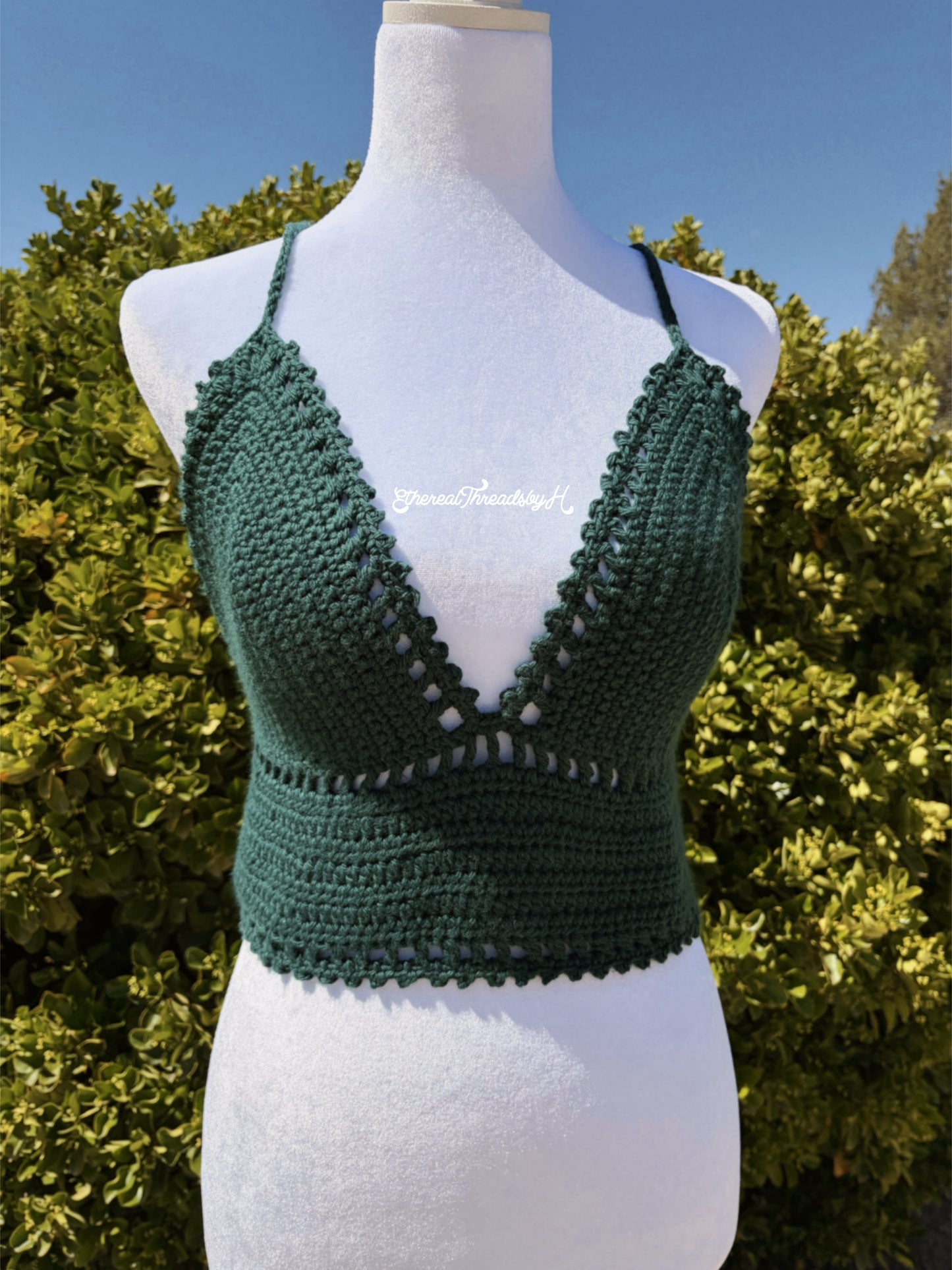 Teal Mabel Top Size M