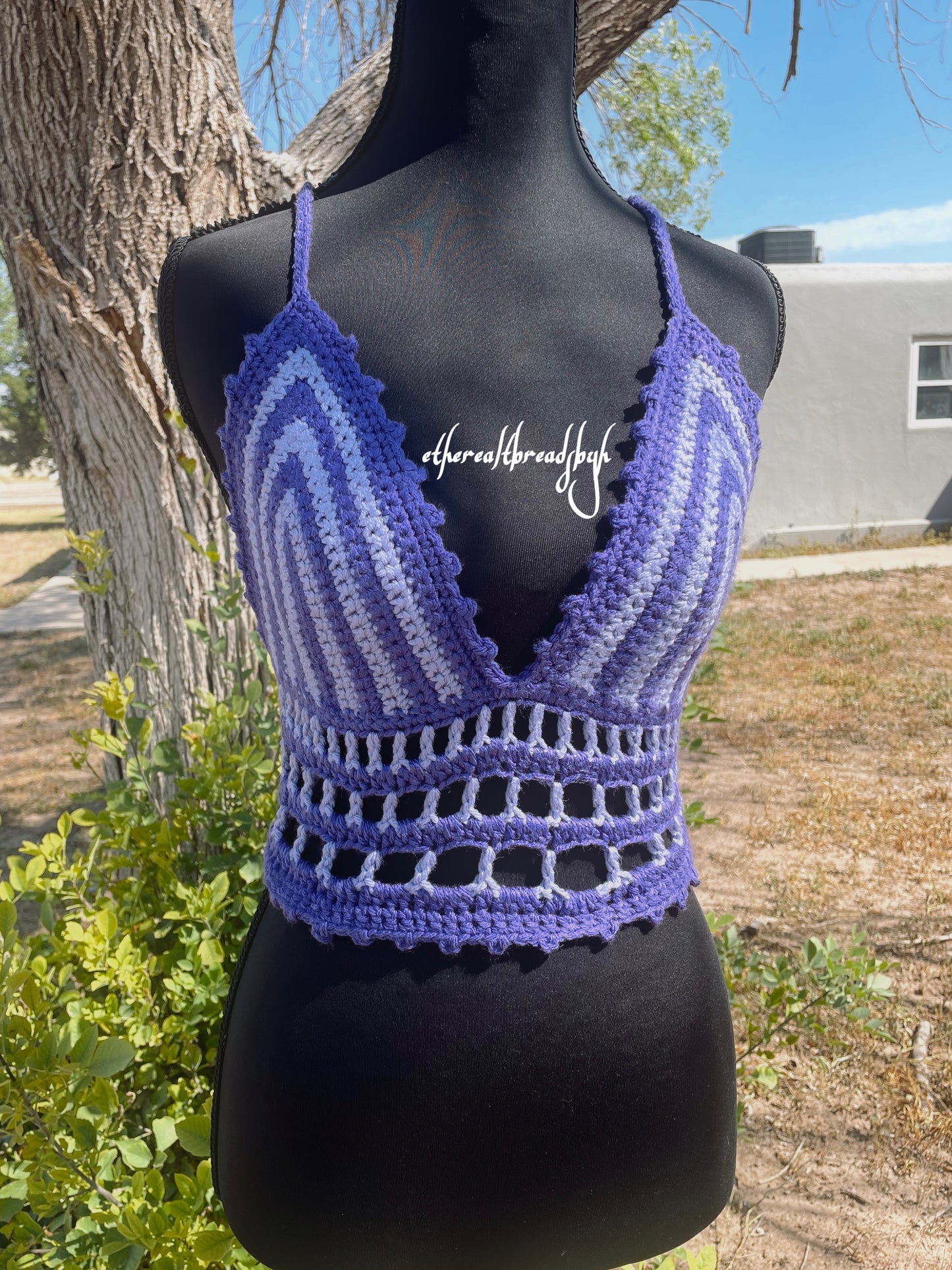 Purple Haze Lola Top Size M