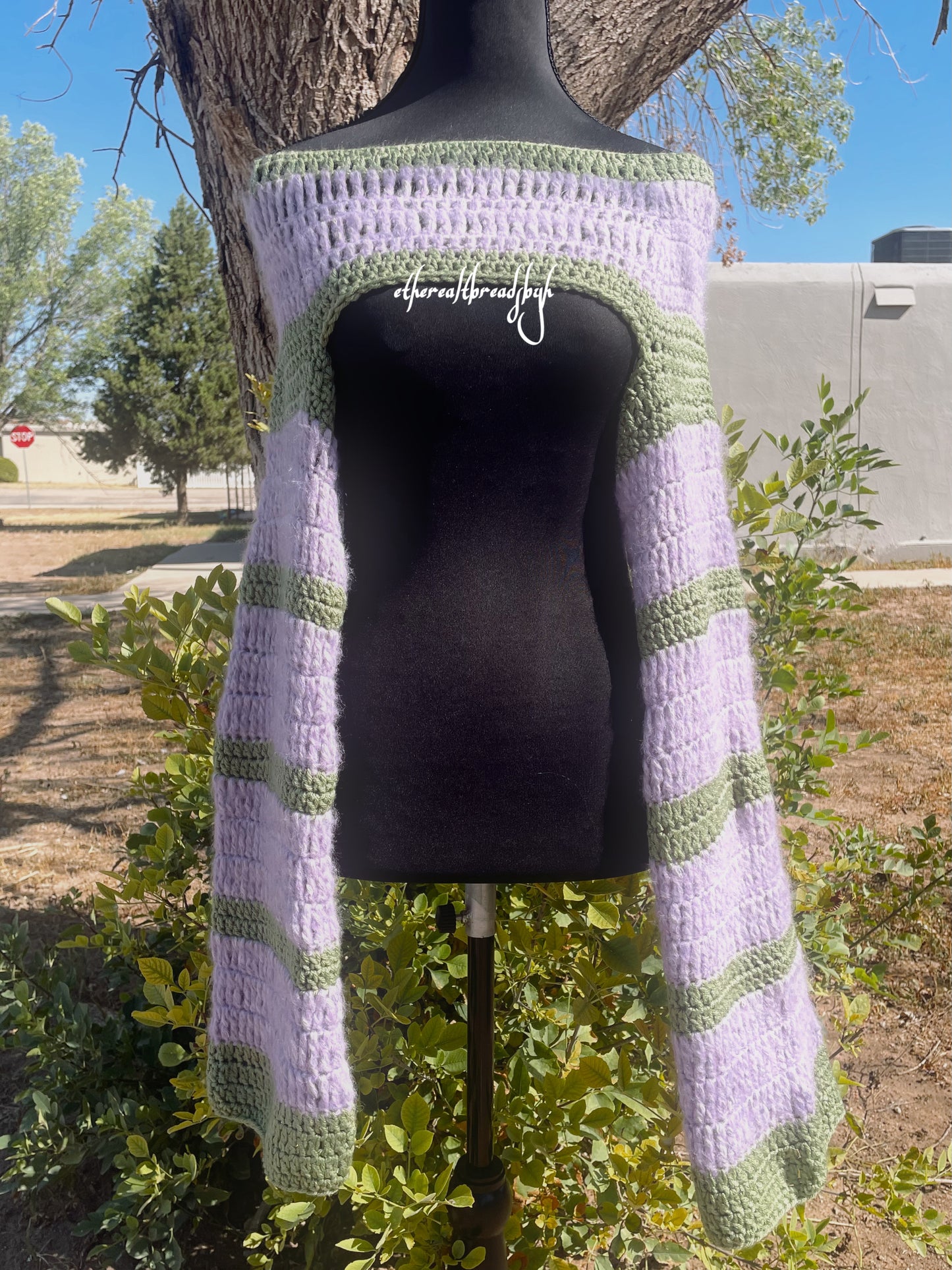 Lavender Fields Ethereal Bolero Size L