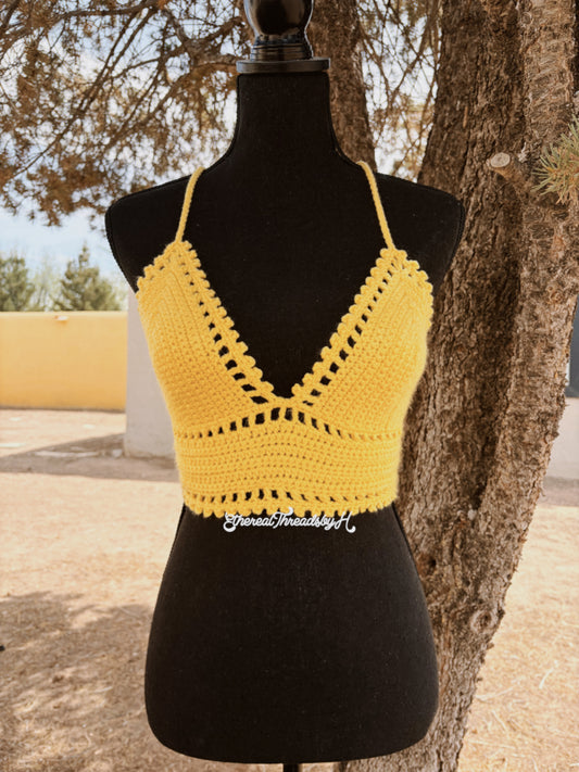 Yellow Mabel Top Size S